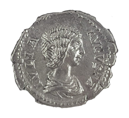 Julia Domna Roman Silver Denarius (AD 193-217) NGC