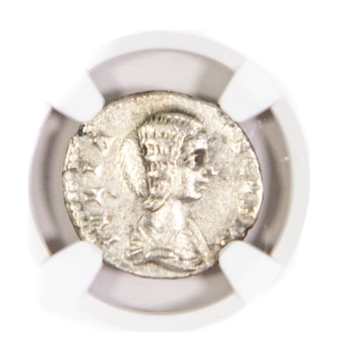 Julia Domna Roman Silver Denarius (AD 193-217) NGC
