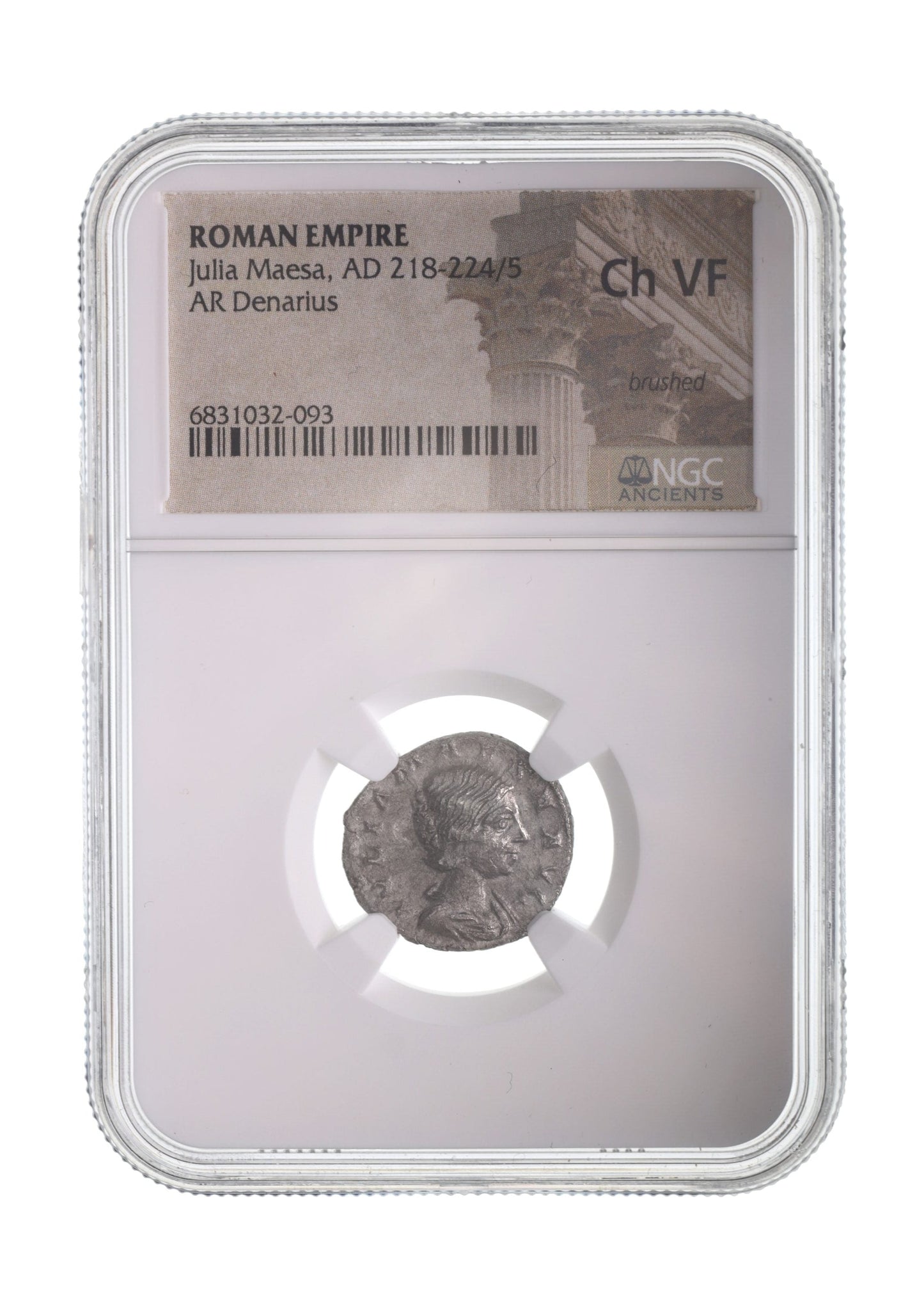 Julia Maesa Roman Silver Antoninianus (NGC Certified Slab)