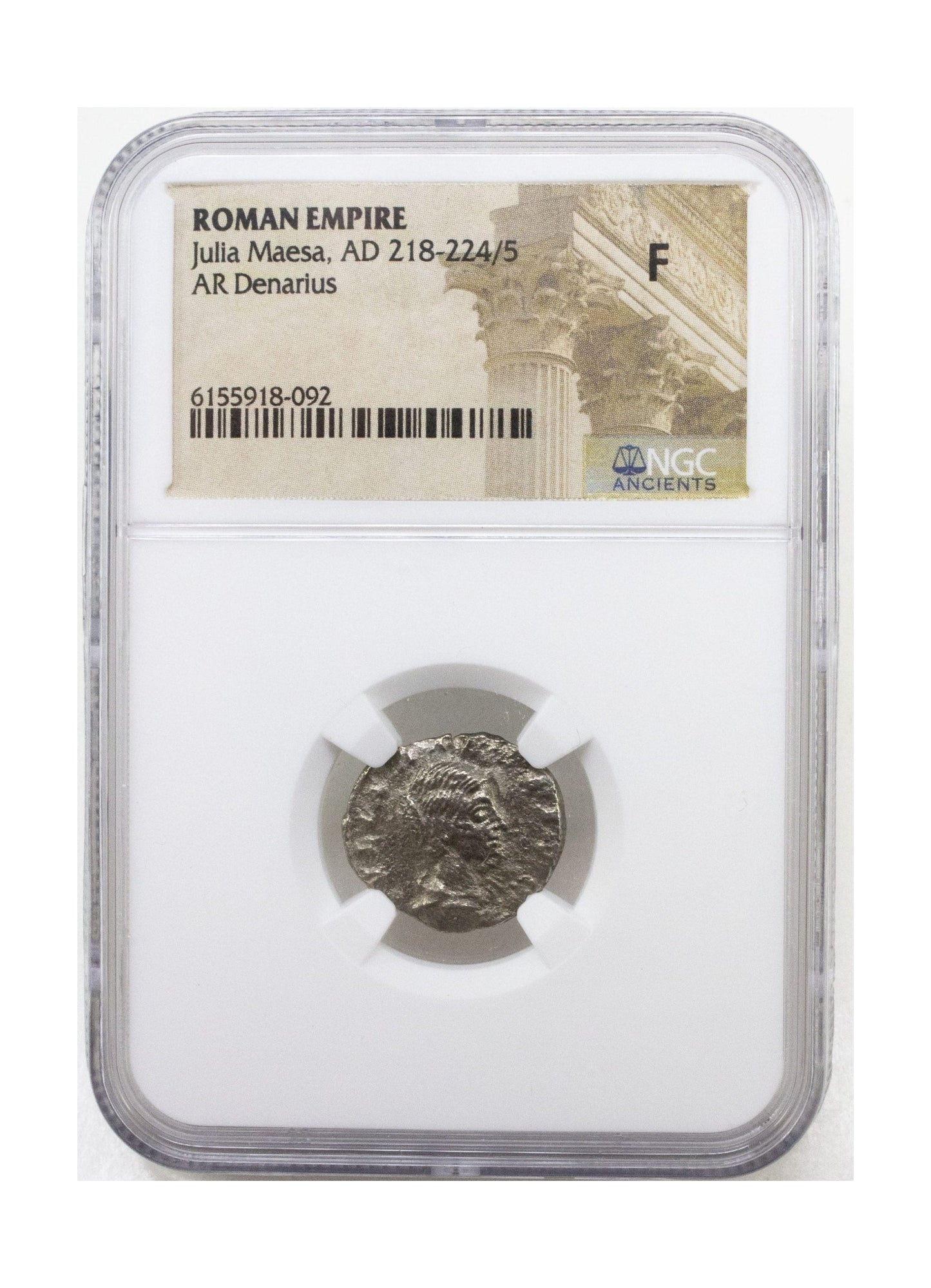 Julia Maesa Roman Silver Antoninianus (NGC Certified Slab)