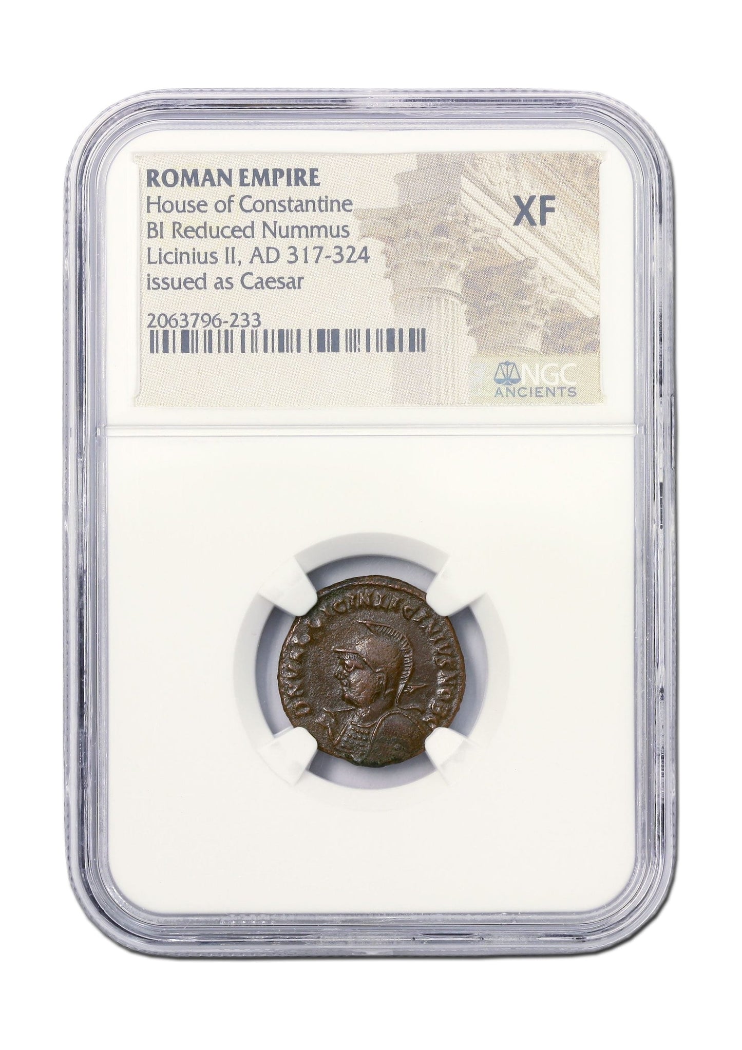 Licinius II Roman AE (AD 317-324) NGC
