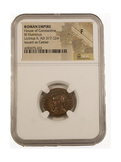 Licinius II Roman AE (AD 317-324) NGC