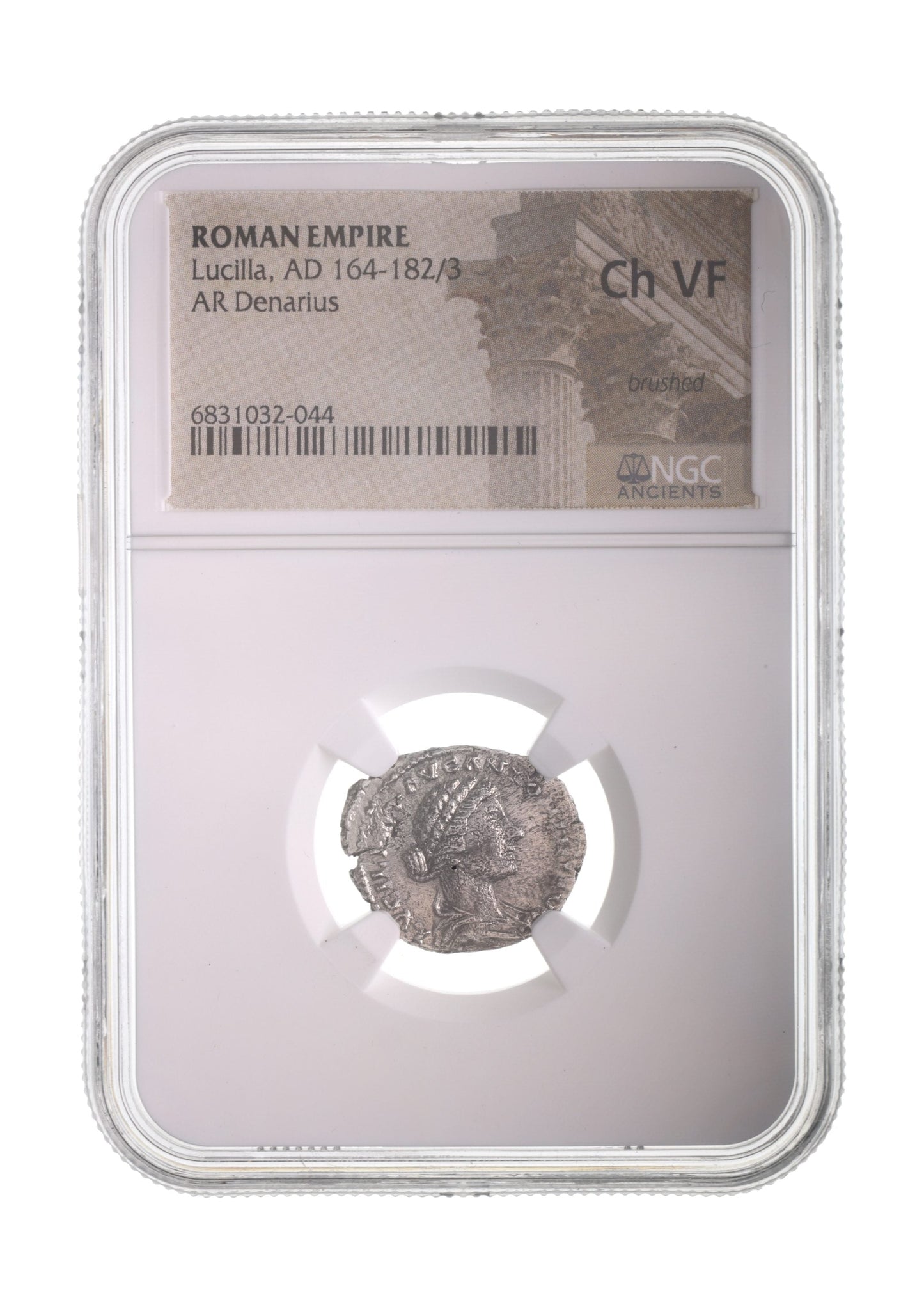 Lucilla Roman AR Denarius (NGC Slabbed) — Coins from the Movies
