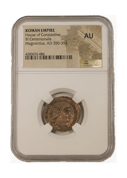 Magnentius Roman AE (AD 350-353) NGC