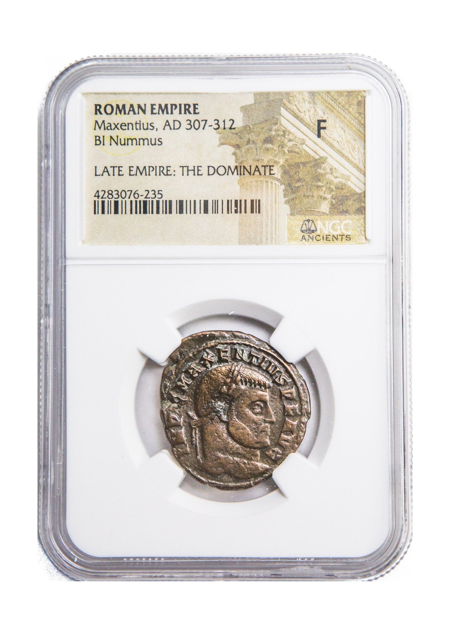Maxentius Roman AE (AD 306-312) NGC