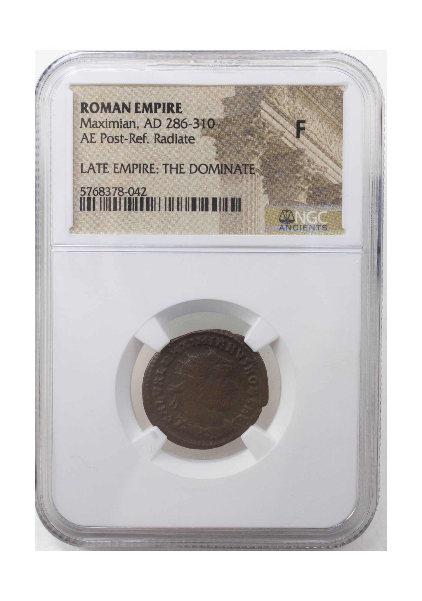 Maximian Roman AE (AD 286-310) NGC