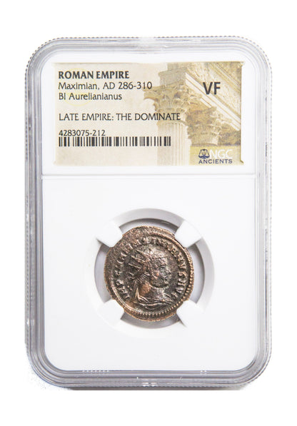 Maximian Roman AE (AD 286-310) NGC