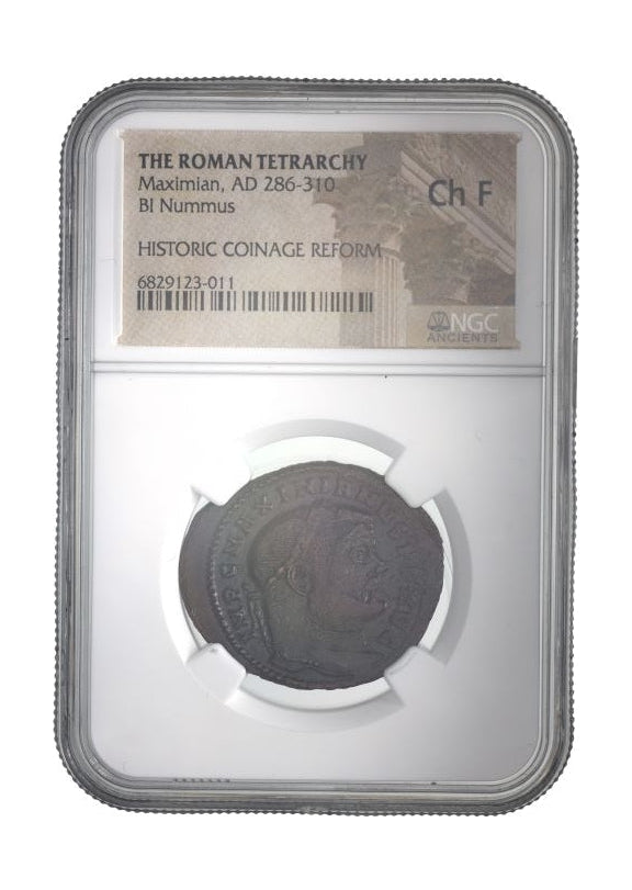 Maximian Roman AE (AD 286-310) NGC