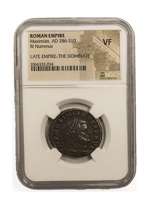 Maximian Roman AE (AD 286-310) NGC