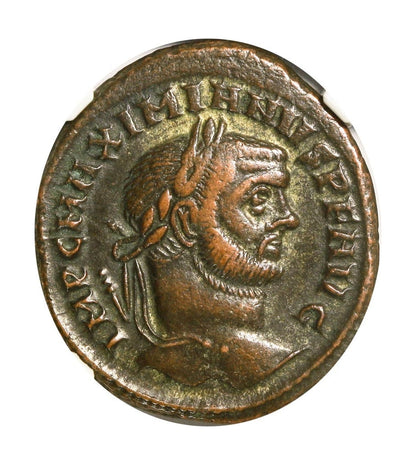 Maximian Roman AE (AD 286-310) NGC