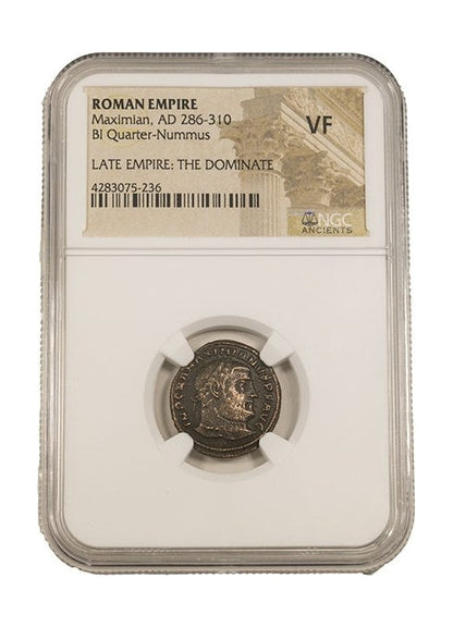 Maximian Roman AE (AD 286-310) NGC