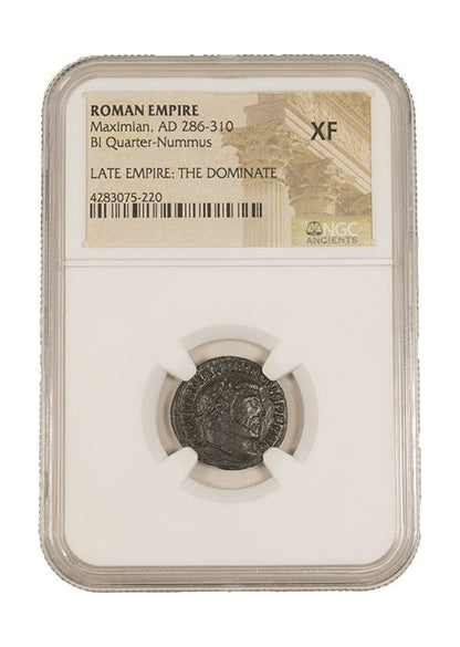 Maximian Roman AE (AD 286-310) NGC