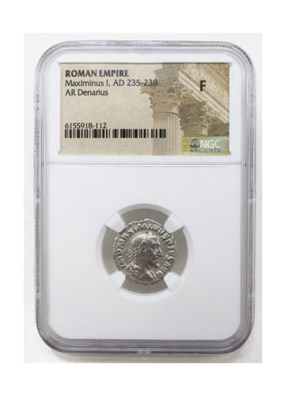 Maximinus I Thrax Roman AR Antoninianus (NGC Certified Slab)