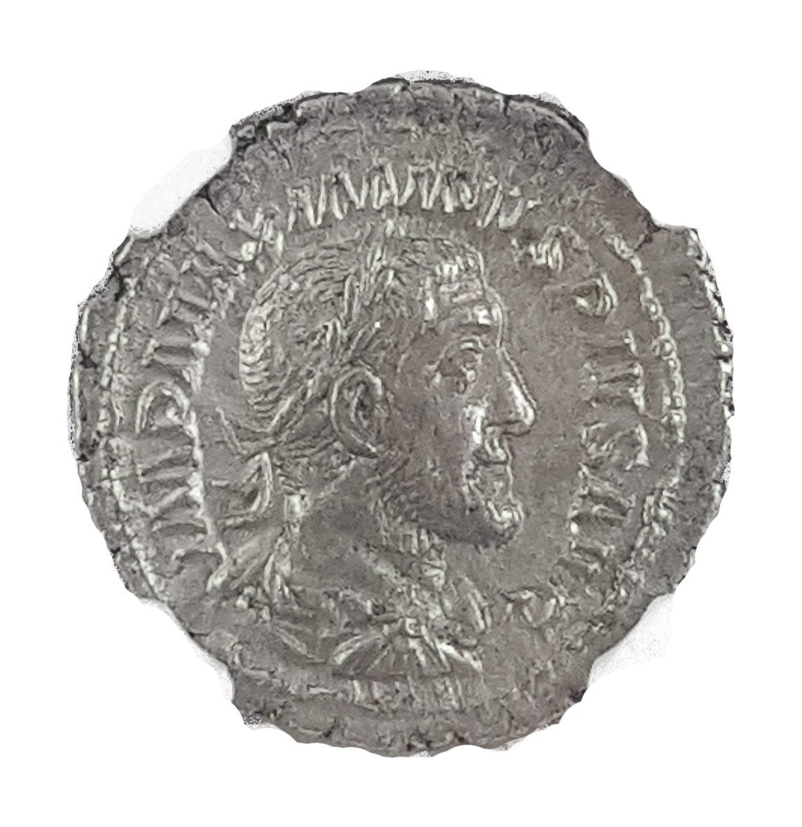 Maximinus I Thrax Roman AR Antoninianus (NGC Certified Slab)