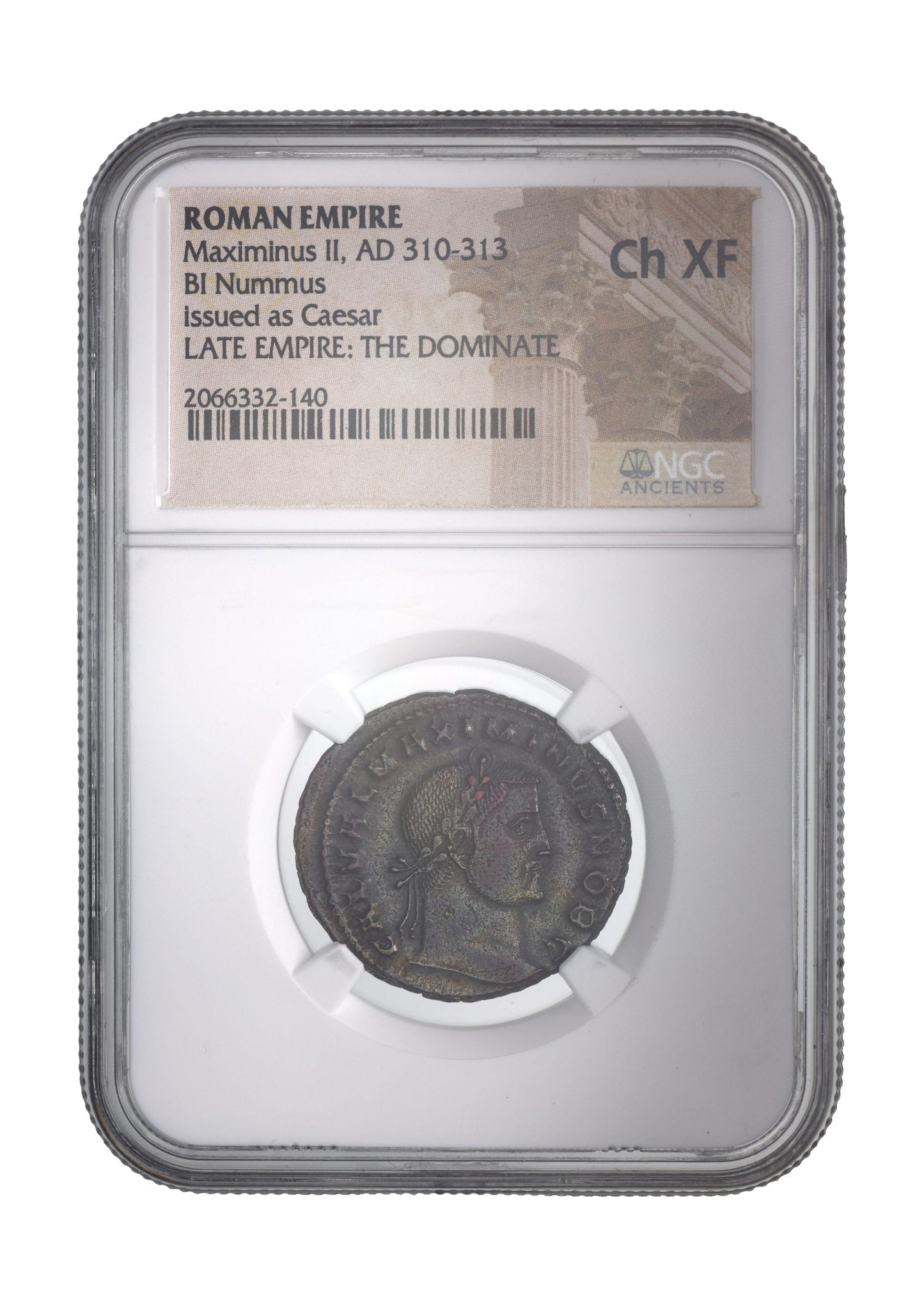 Maximinus II Roman AE (AD 311-313) NGC