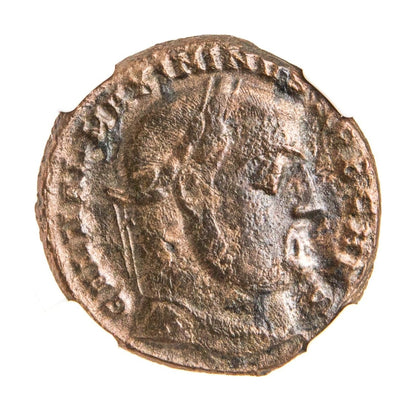 Maximinus II Roman AE (AD 311-313) NGC