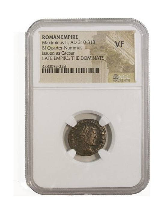 Maximinus II Roman AE (AD 311-313) NGC