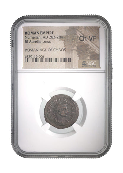Numerian Roman Billon Antoninianus (AD 283-284) NGC