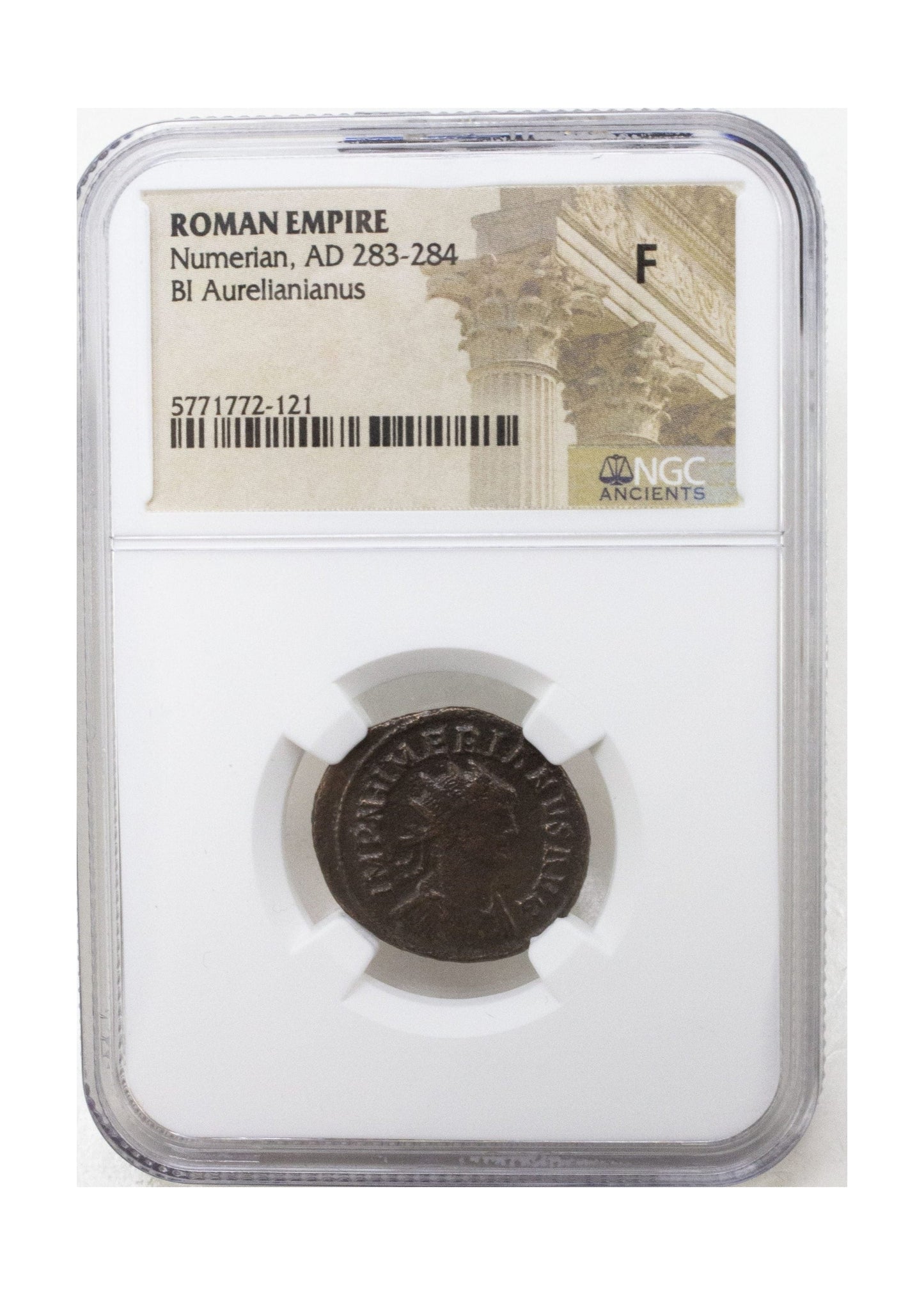 Numerian Roman Billon Antoninianus (AD 283-284) NGC