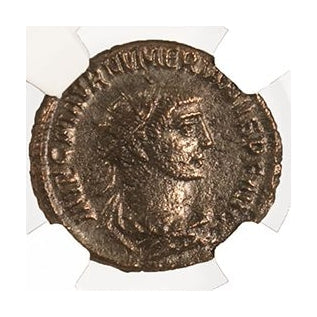Numerian Roman Billon Antoninianus (AD 283-284) NGC
