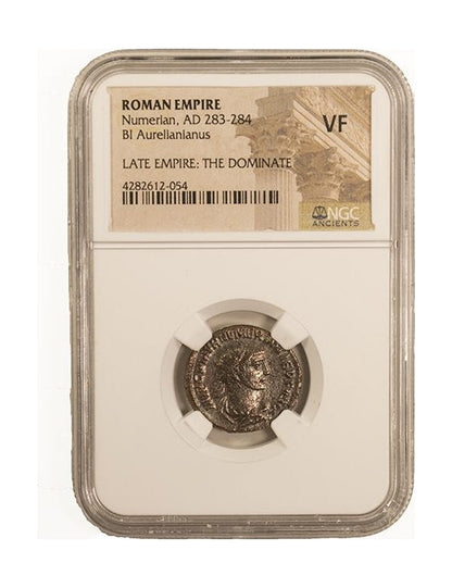 Numerian Roman Billon Antoninianus (AD 283-284) NGC