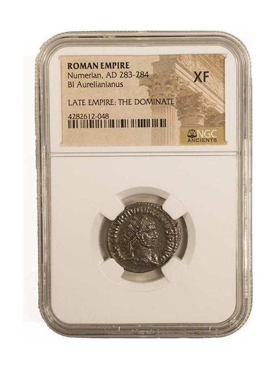 Numerian Roman Billon Antoninianus (AD 283-284) NGC
