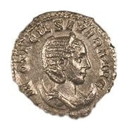 Otacilia Severa Roman Silver Antoninianus (NGC Certified Slab)
