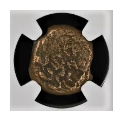Porcius Festus Judaea AE Prutah (AD 59-62) NGC