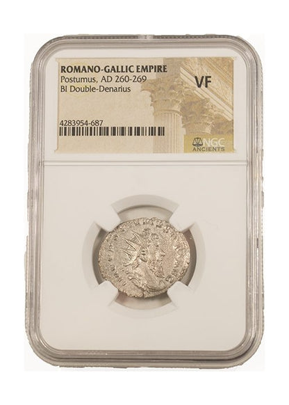 Postumus Roman AE (AD 260-269) NGC
