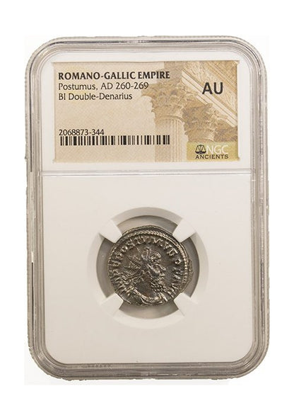 Postumus Roman Silver Antoninianus (AD 260-269) NGC