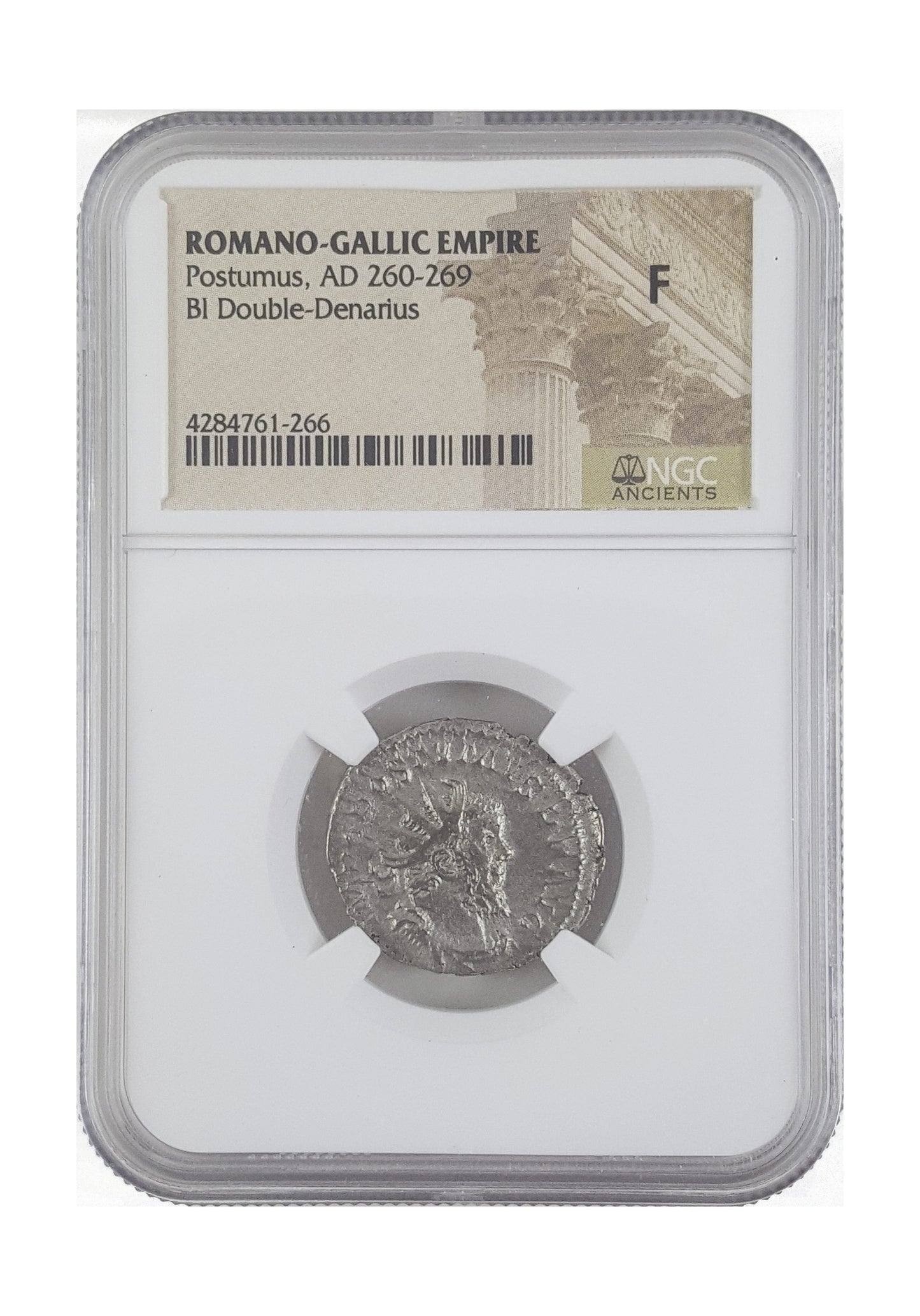 Postumus Roman Silver Antoninianus (AD 260-269) NGC