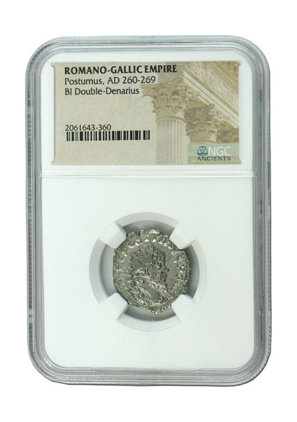 Postumus Roman Silver Antoninianus (AD 260-269) NGC