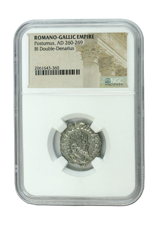 Postumus Roman Silver Antoninianus (AD 260-269) NGC