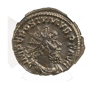 Postumus Roman Silver Antoninianus (AD 260-269) NGC