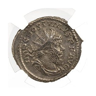 Postumus Roman Silver Antoninianus (AD 260-269) NGC