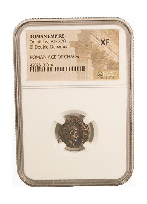 Quintillus Roman AE Antoninianus (AD 270) NGC