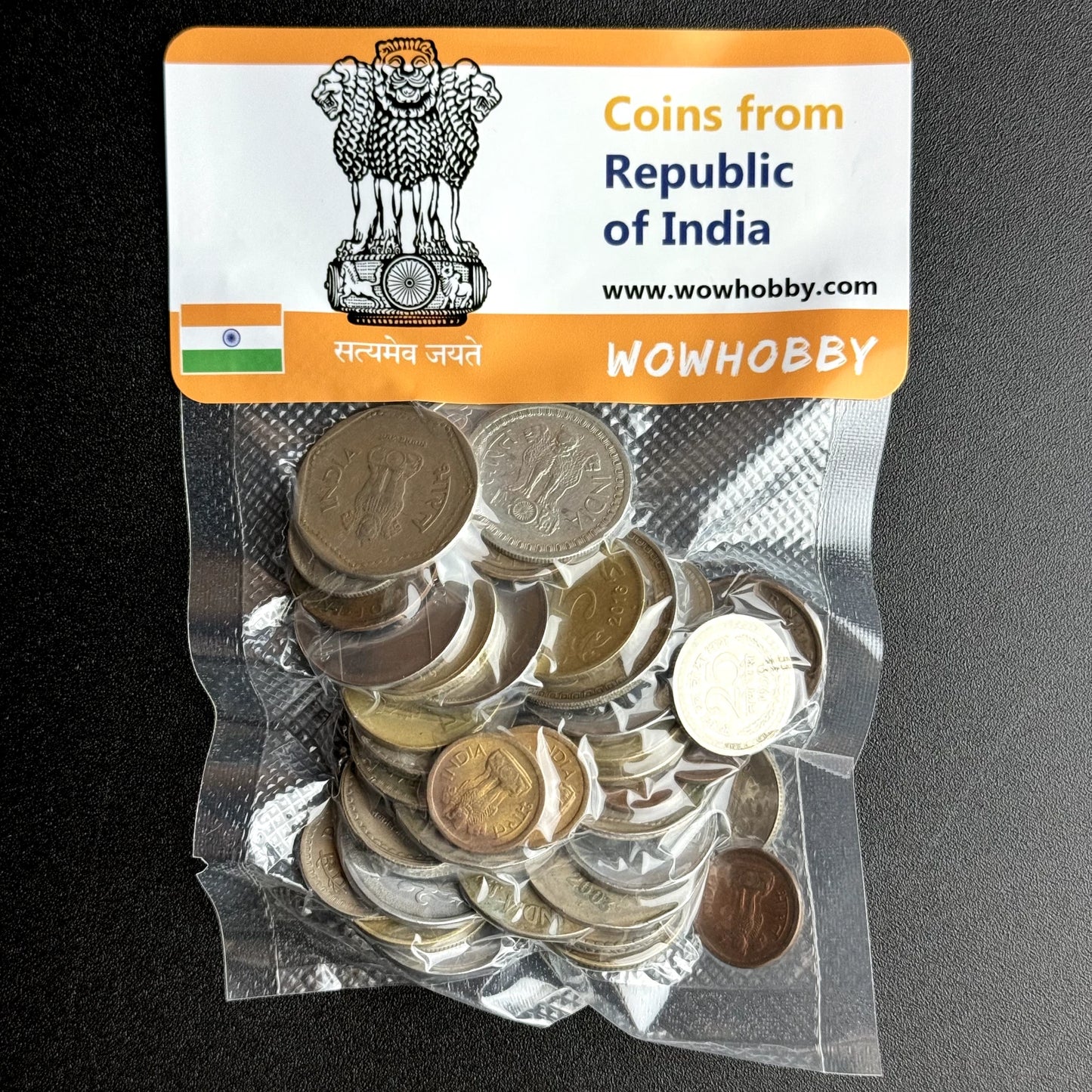 Bag of 40 Coins from India 🇮🇳