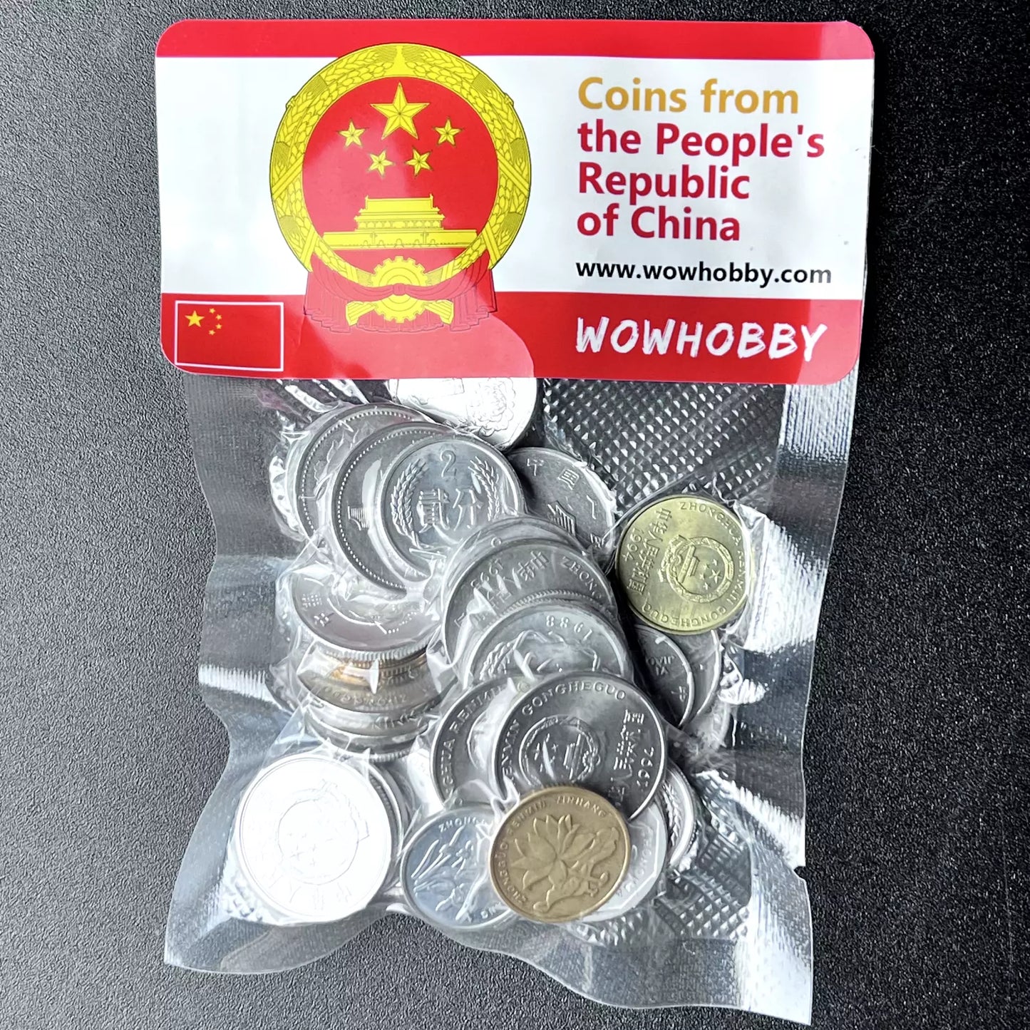 Bag of 50 Coins from China 🇨🇳