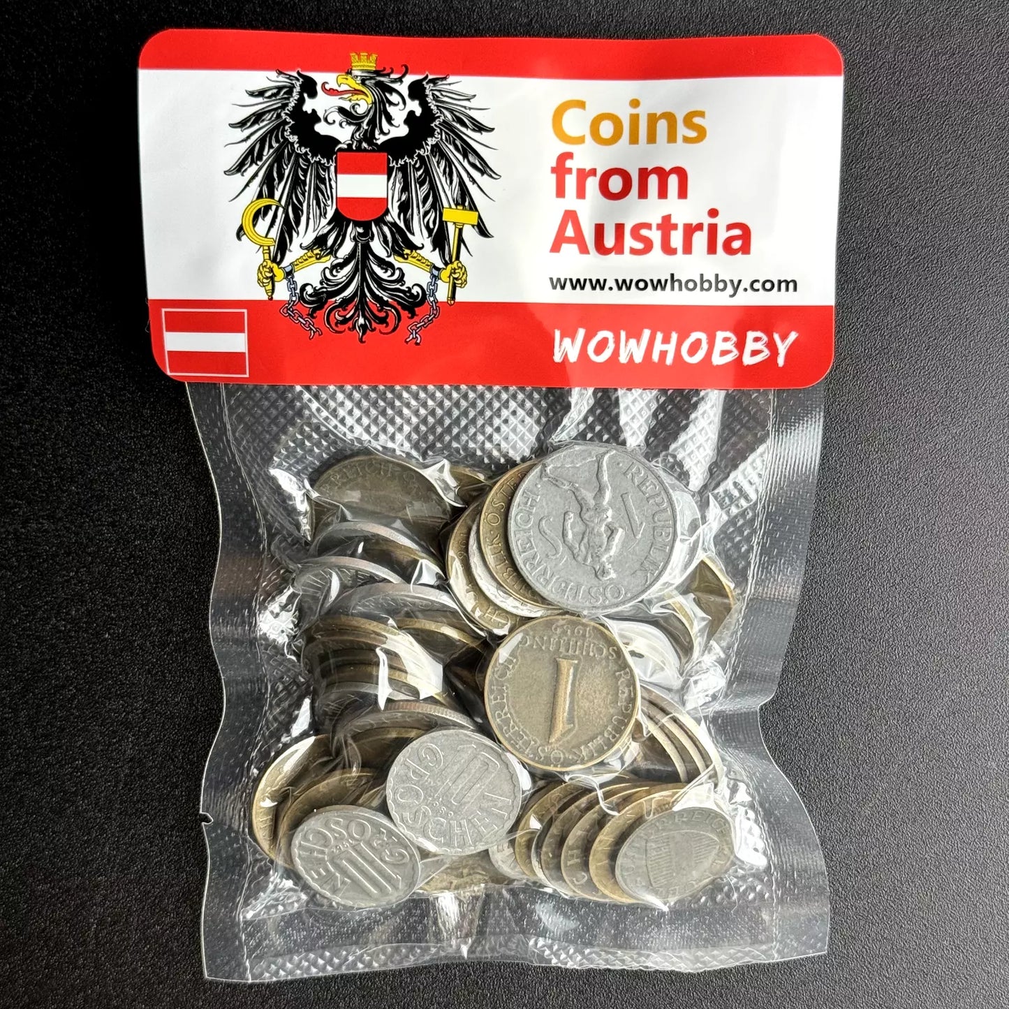 Bag of 65 Coins from Austria 🇦🇹