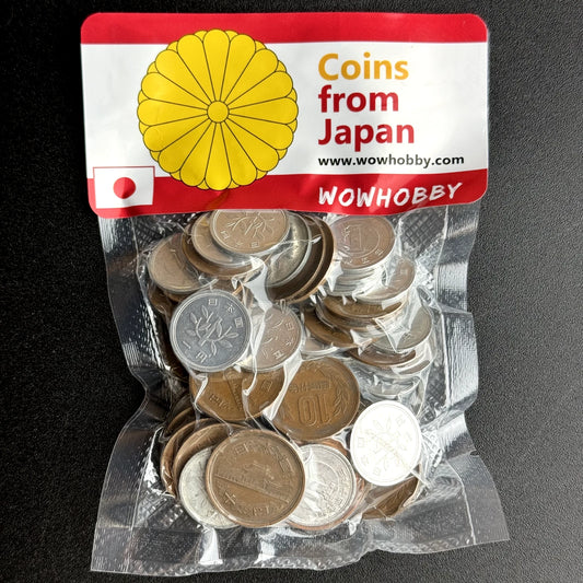 Bag of 55 Coins from Japan 🇯🇵