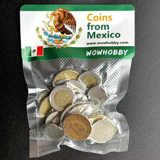 Bag of 30 Coins from Mexico 🇲🇽