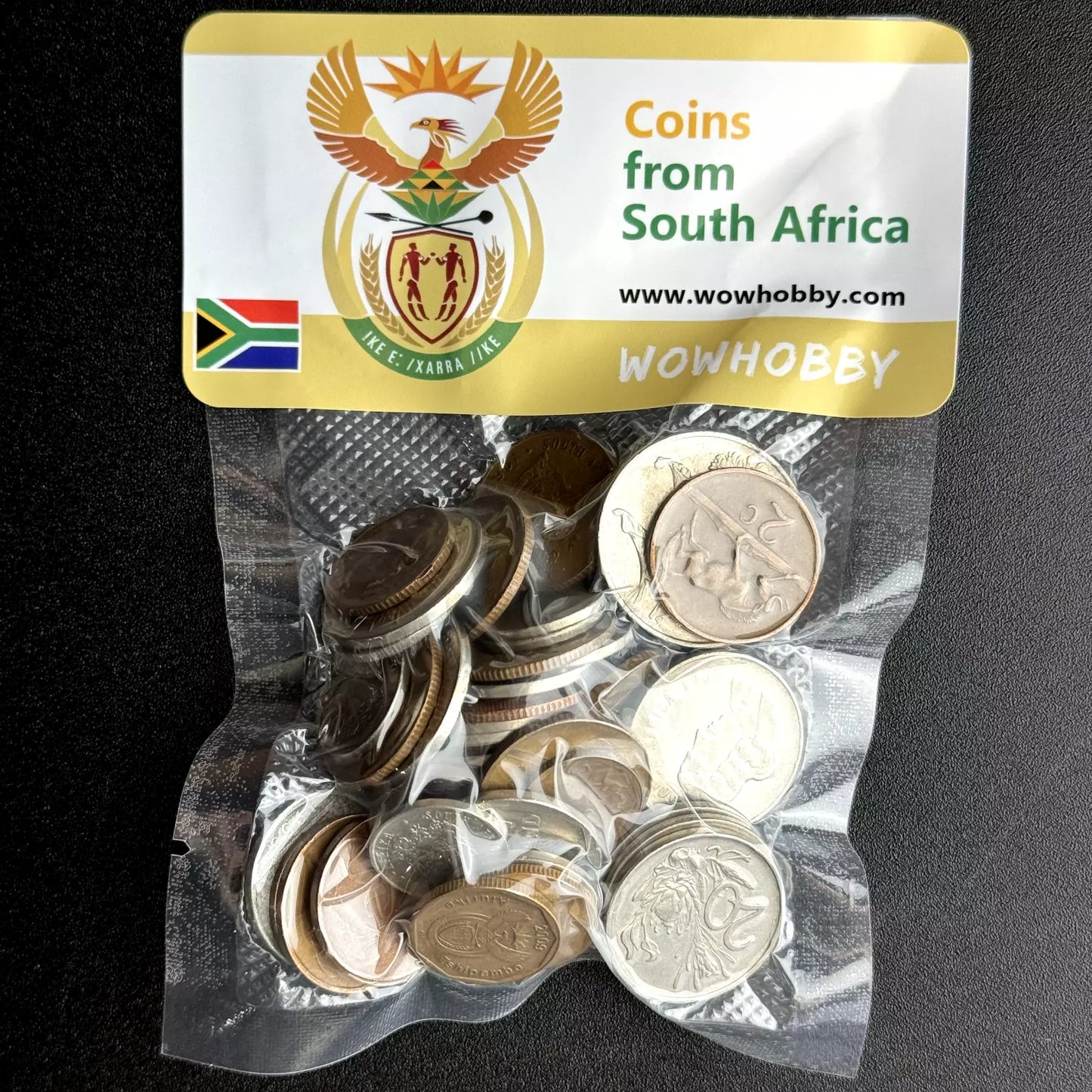 Bag of 50 Coins from South Africa 🇿🇦