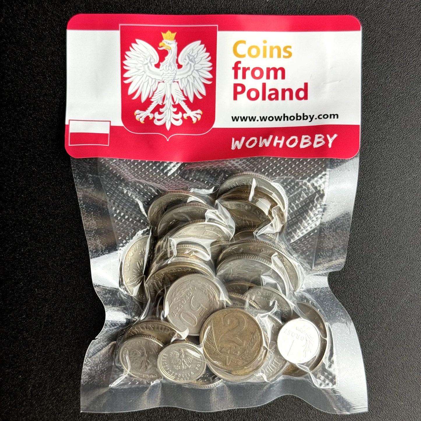 Bag of 50 Coins from Poland 🇵🇱