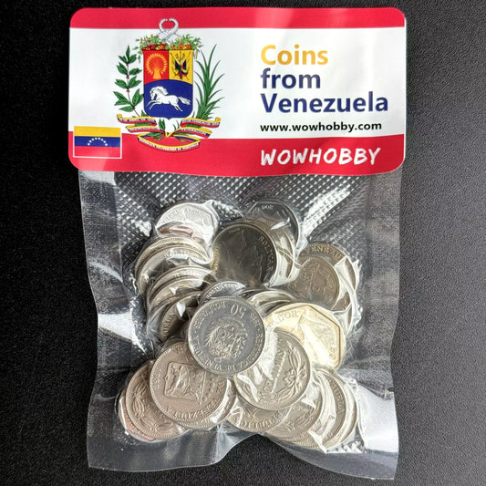 Bag of 45 Coins from Venezuela 🇻🇪