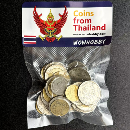 Bag of 40 Coins from Thailand 🇹🇭