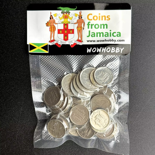 Bag of 35 Coins from Jamaica 🇯🇲