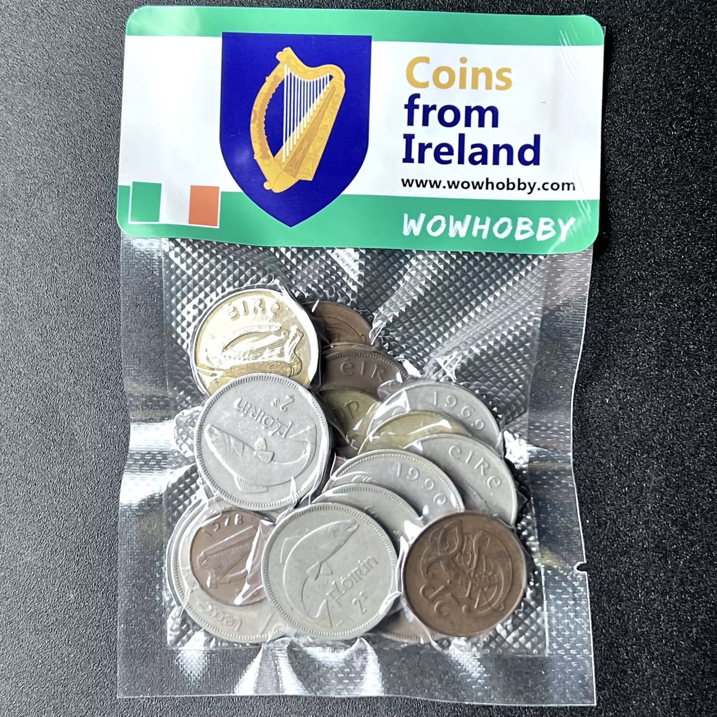 Bag of 30 Coins from Ireland 🇮🇪