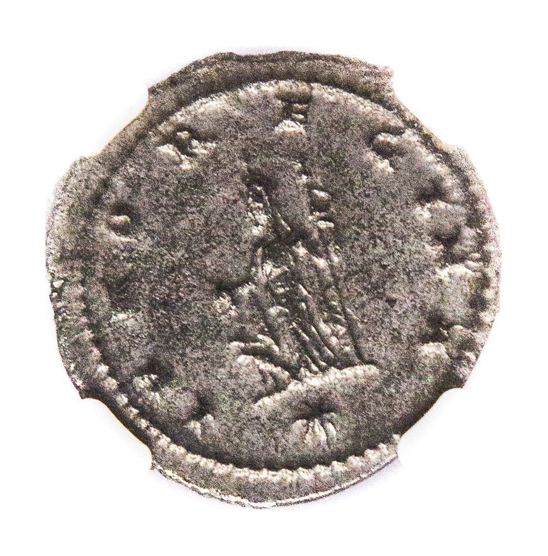 Salonina Roman Silver Antoninianus (NGC Certified Slab)