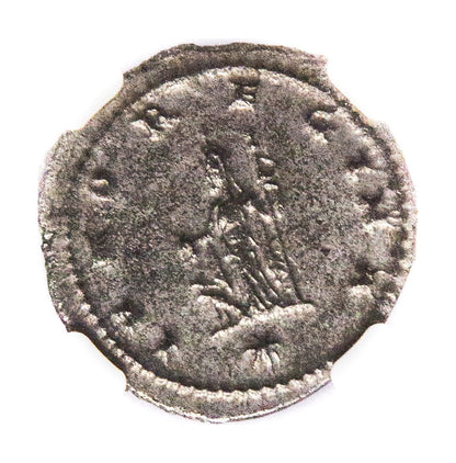 Salonina Roman Silver Antoninianus (NGC Certified Slab)