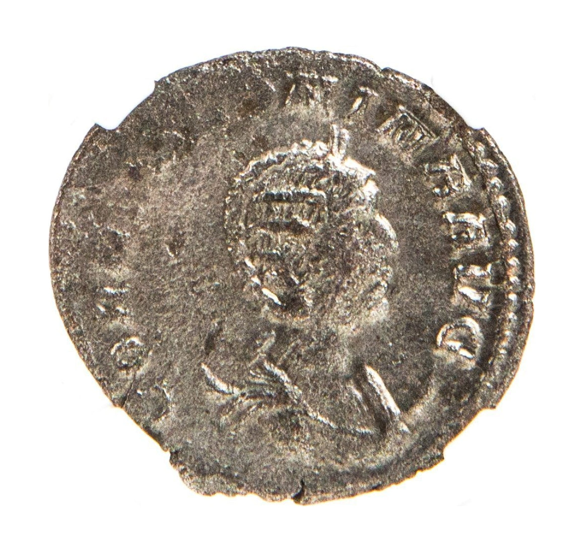 Salonina Roman Silver Antoninianus (NGC Certified Slab)